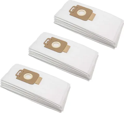 Produktbild von vhbw 30x Staubbeutel kompatibel mit Nilfisk 540, 530, 818460, 600, 81846000, 5715492007653, 520, 5715492012114 Staubsauger - 32,5cm x 15cm Weiß