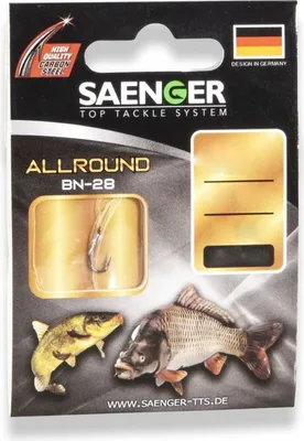 Produktbild von Saenger Allround BN-28 Vorfachhaken 60cm #4 / 10Stk.