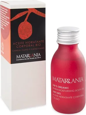 Zdjęcie produktu dla Matarrania 100% organiczny, ciepły, nawilżający olejek do ciała, 30 ml