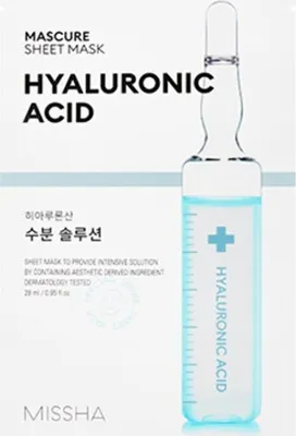 Immagine prodotto di Missha Mascure Maschera all'Acido Ialuronico (28 ml)