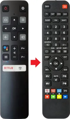 Produktbild von Fernbedienung geeignet für TCL RC802V-FUR4