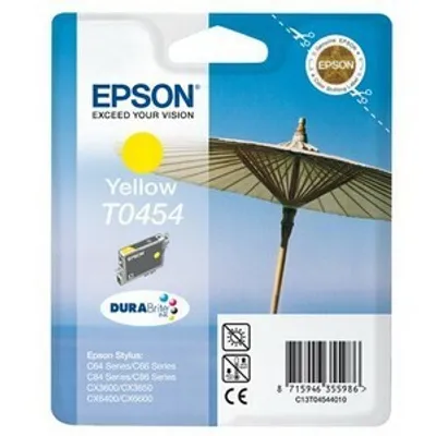 Produktbild von Epson T0454 Yellow Ink Cartridge (Standard) - Retail Pack (untagged)