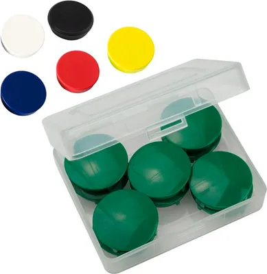 Produktbild von TimeTEX Haft-Magnete 32 mm ø, 10-er Box