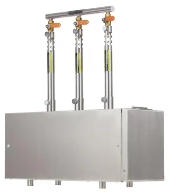 Zdjęcie produktu dla Przenośna kuźnia gazowa SucceBuy z 3 palnikami, osiągająca temperaturę 1427°C, o kwadratowym kształcie, wykonana ze stali nierdzewnej, w zestawie narzędzia i wyposażenie do obróbki metali
