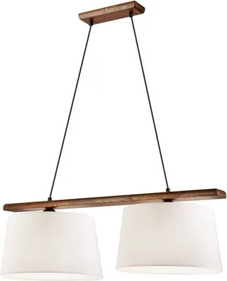Zdjęcie produktu dla Lampa wisząca AIDA NUT TREE OAK E27 L:90cm H:95cm z możliwością ściemniania