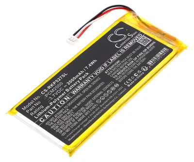 Produktbild von TECHTEK Akku Kompatibel mit [Ring] 5AT2S7, Alarm Keypad Ersetzt PCM2000, für PT464085