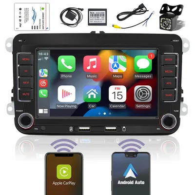 Obrázek produktu pro Autorádio Navigace 2Din Rádio Vw Passat B6 B7 Golf 5 V 6 Vi Pro