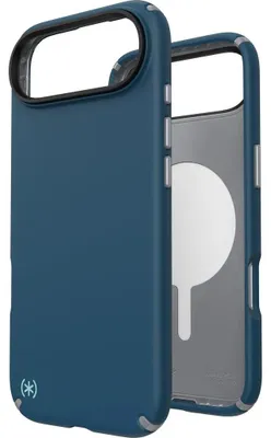 Produktbild von Speck Presidio2 Pro Outdoor-Handyhülle für iPhone 17 Pro - Backcover MagSafe-kompatibel Blau