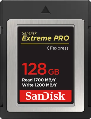 Produktbild von SanDisk Extreme PRO® CFexpress®-Speicherkarte Typ B – 128 GB