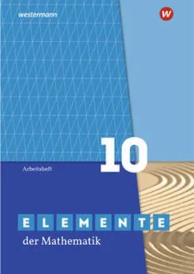 Obrázek produktu pro Elemente der Mathematik SI 10. Arbeitsheft mit Lösungen. G9. Für Nordrhein-Westfalen