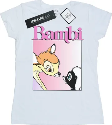 Produktbild von Disney - "Nice To Meet You" T-Shirt für Damen BI15514 (M) (Weiß)