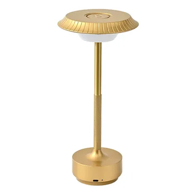 Produktbild von Fliegende Untertasse LED Lampe – Touch Schalter, Retro Design, 3 Farbtemperaturen, Perfekt für Arbeitszimmer & Deko