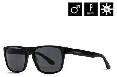 Produktbild von Horsefeathers Keaton Sonnenbrille (glänzend Schwarz/Grau)