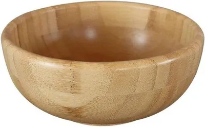 Immagine prodotto di Set di piatti in bambù, 2 pezzi, diametro 14 cm, decorativo