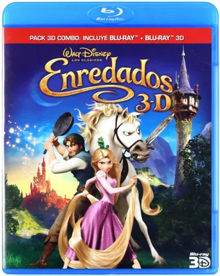 Produktbild von Rapunzel - Neu verföhnt (nur Originalversion) [BLU-RAY 3D+BLU-RAY]