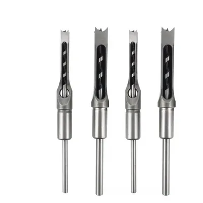 Produktbild von Vierkantbohrer für Holz 6,4–12,7 mm, langlebig und robust, ideal für Möbelbau, Schnitzerei und professionelle Arbeiten