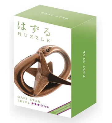 Immagine prodotto di Rompicapo in bronzo con stella fusa