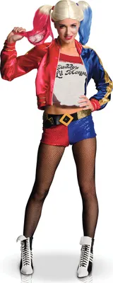 Produktbild von Kostium Harley Quinn dla kobiet z licencją Suicide Squad, kolorowy