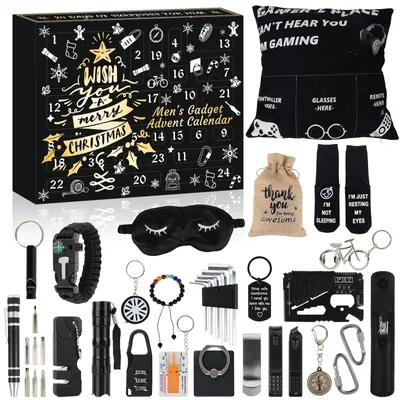 Produktbild von Adventskalender für Herren mit 24 Werkzeugen