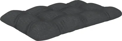 Immagine prodotto di POKAR Cuscino per pallet con bella trapuntatura Cuscino per divano in pallet, Dimensioni: cuscino di seduta 120 x 60, Colore: antracite