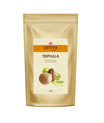 Produktbild von TRIPHALA-PULVER 100 g – SATTVA (FOODS)