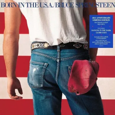 Zdjęcie produktu dla Bruce Springsteen - Born In The U.S.A. (Red Coloured) (Gatefold Sleeve) (Anniversary Edition) (LP)