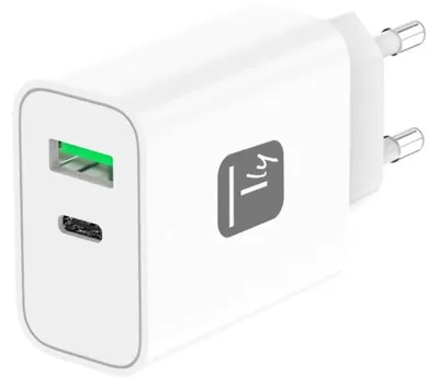 Produktbild von Techly IPW-USB-30WACG, Drinnen, AC, 20 V, Weiß