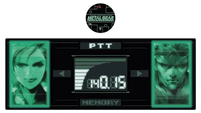 Productafbeelding van Metal Gear Solid: Bureauonderlegger en onderzetter set, Solid Snake x Raiden, Limited Edition