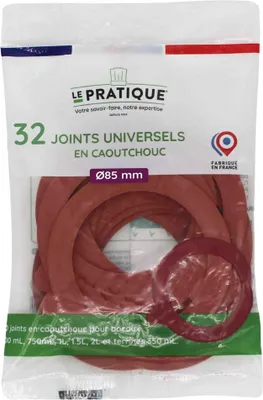 Image de 1 Joints Universels Pour Bocaux ø85 Mm Sachet De 32 - Le Pratique