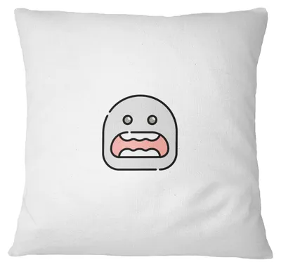 Dekokissenbezug 45x45 cm, Polyester, Reißverschluss, weiß