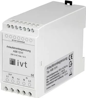Immagine prodotto di IVT 18017-H Limitatore di corrente di avviamento ASB 12-H Bianco (18017-H)