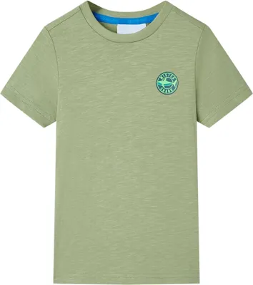Produktbild von Kinder-T-Shirt Helles Khaki 116