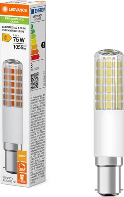 Productafbeelding van Ledvance LED Special T SLIM DIM P 8W, helder, fitting B15d