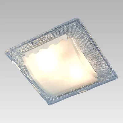 Zdjęcie produktu dla Lampa sufitowa BAGLIO 1xE27/40W, srebrna L: 300, H: 300, ściemnialna