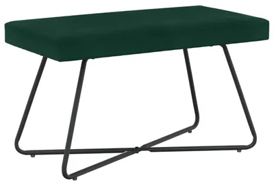 Produktbild von vidaXL Bank Dunkelgrün 80 x 40 x 45 cm Samt