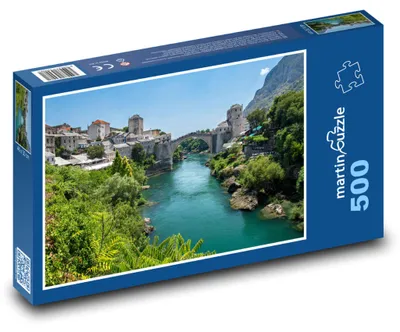 Obrázok produktu pre Puzzle 500 Mostar - Historický Most - martinpuzzle