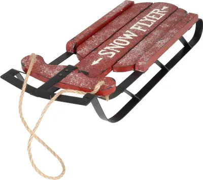 Produktbild von XL Tischdeko Schlitten 42cm