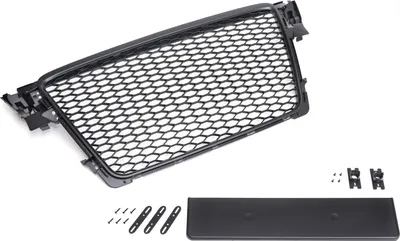 Obrázek produktu pro Mřížka chladiče Sportovní mřížka Honeycomb mřížka černá PDC pro Audi A4 B8 8K + Avant