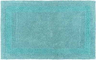 Produktbild von HOMESCAPES XXL-Badematte aqua 70x120 cm aus 100% Baumwolle