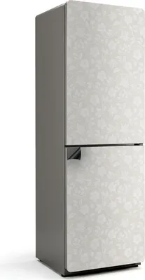 Produktbild von Zartes Blumenmuster – Magnetische Kühlschrank Abdeckung – Dekorfolie magnetisch Küche – Kühlschrank Magnet Deko – selbstklebende Magnettafel – Magnetfolie für Kühlschranktür – 60x180 cm