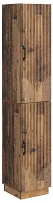 Imagen del producto de vidaXL, juego de 2 armarios, madera reciclada, material de madera