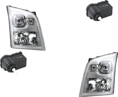 Productafbeelding van Johns, koplampen geschikt voor Ford Transit, modeljaren 2006-2007, type H4, links en rechts, inclusief servomotor
