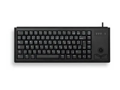 Zdjęcie produktu dla CHERRY G84-4420, Pełnowymiarowy (100%), Przewodowa, USB, QWERTY, Czarny