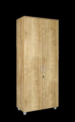 Produktbild von Aktenschrank, 80 cm x 40 cm x 190 cm, Saphir Eiche Nachbildung