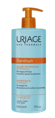 Obrázek produktu pro Balsam po opalování Uriage Bariesun, 500 ml / Balsam s ochranou před UV zářením, hydratace a jemnou péči po opalování od Uriage. Ochranná péče pro Vaši pleť.