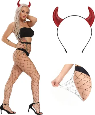 Imagen del producto de Accesorios de disfraces de Halloween para mujer, versátiles, talla única, ideales para Halloween