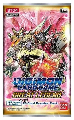 Immagine prodotto di Pacchetto Booster Grande Leggenda di Digimon Card Game