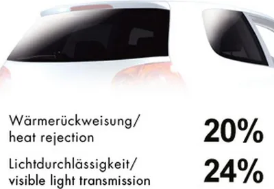 Produktbild von Foliatec Scheiben-Tönungsfolie Midnight Dark 76x300cm Scheiben-Folie ABG
