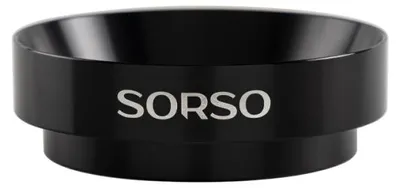 Image de Anneau de dosage SORSO Barista, aluminium, 58 mm – noir