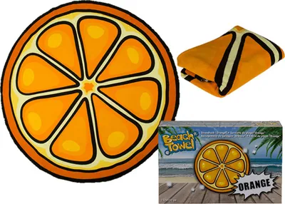 Produktbild von Strandtuch Orange Durchmesser: ca. 150 cm